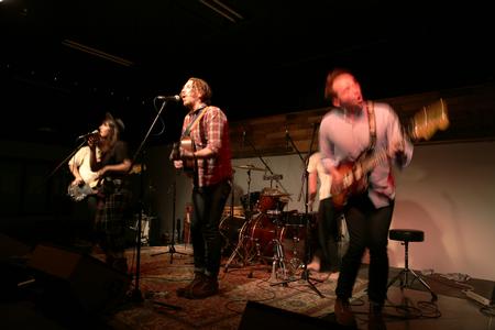 Family and Friends plays a show in Barefoots Joe. - Photo by Kristi McMurry Woody