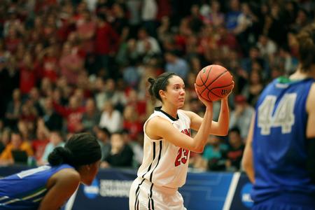 Jaclissa Haislip shoots a free throw during the semifinal game of the NCAA Division II South Region Tournament against West Florida. - Photo by Kristi McMurry Woody