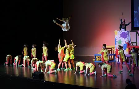 The women of Kappa Delta present "Welcome to the Parade" at SAC's Variety Show 2015. - Photo by Amanda Rohde