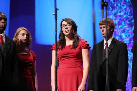 Proclamation performs at the 18th annual Scholarship Banquet. - Photo by Kristi McMurry Woody