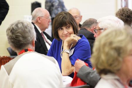 As a part of Homecoming Week, a 50-year Reunion Luncheon was held in the Bowld Commons. - Photo by Sol Bee Park
