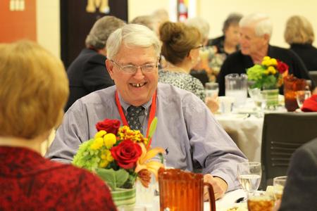 Alumni gathered at the Student Bowld Commons to participate in the 50+ Club Celebration Lunch. - Photo by Sol Bee Park
