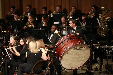 The Symphonic Band performs their fall concert at First Baptist Church. - Photo by Kristi McMurry Woody