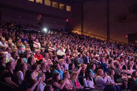 Roughly 3,000 people fill the Carl Perkins Civic Center for the 2016 SAC Variety Show. - Photo by David Parks