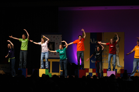 The cast of <i>Alexander and the Terrible, Horrible, No Good, Very Bad Day</i> entertained around four thousand during six performances. - Photo by Morris Abernathy