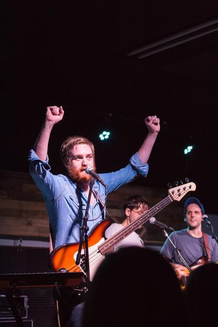 Flyco performs in Barefoots Joe.  - Photo by Gretchen Foels