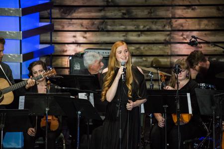 Psallos performs at the 20th annual Scholarship Banquet. - Photo by Kristi McMurry Woody