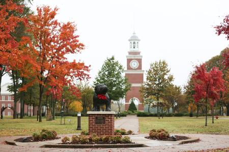 The Jackson campus on a fall day. - Photo by Kristi McMurry Woody