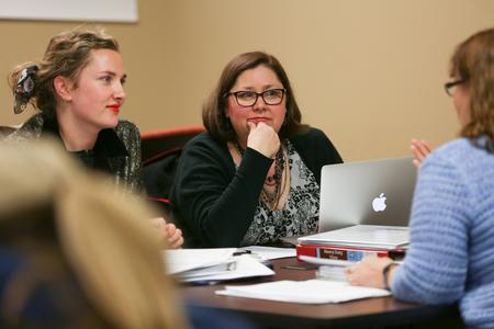 Students in Hendersonville work on a group project. Photo by Scott Lancaster. - Photo by Kristi McMurry Woody