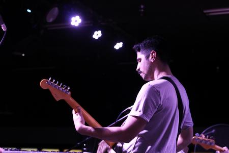 Rock Eupora plays in Barefoots Joe. - Photo by Hannah Heckart