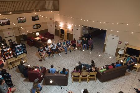 Students share their experiences from GO Trips and answer questions for their peers who are interested in participating in a GO Trip. - Photo by Riley Boggs