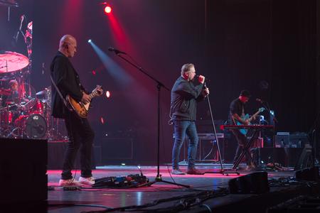 MercyMe performs for the 21st annual Scholarship Banquet held at the Carl Perkins Civic Center.  - Photo by Lynn Tucker