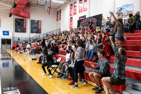 The crowd cheers during Bulldog Madness. - Photo by Joey Echeverria