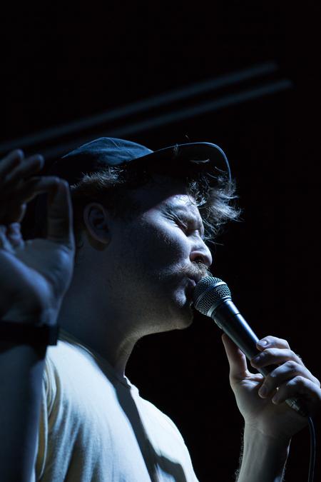 Brother Moses performs in Barefoots Joe. - Photo by Gretchen Foels