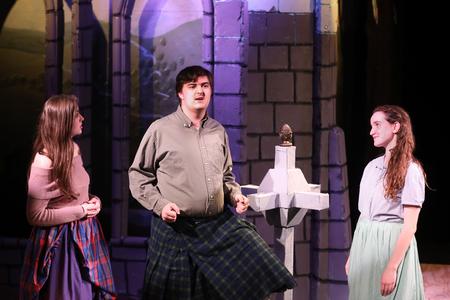 Students perform in Brigadoon in the W.D. Powell Theatre. - Photo by Sarah Palmer Goff