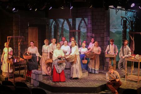 Students perform in Brigadoon in the WD Powell Theatre. - Photo by Hannah Heckart