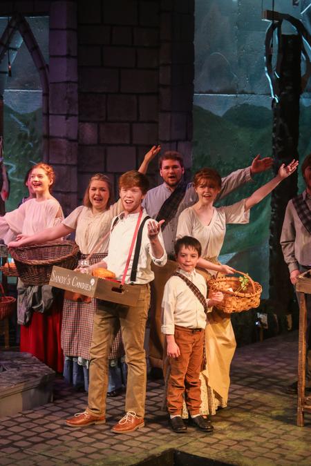 Students perform in Brigadoon in the WD Powell Theatre. - Photo by Hannah Heckart