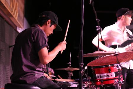 And the Boys performs in Barefoots Joe. - Photo by Hannah Heckart