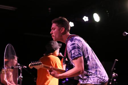And the Boys performs in Barefoots Joe. - Photo by Hannah Heckart
