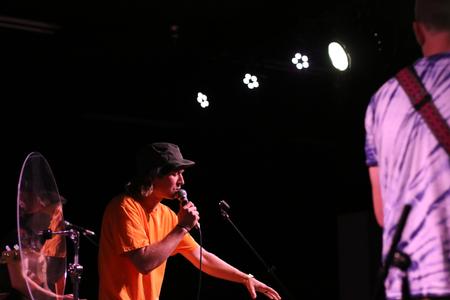 And the Boys performs in Barefoots Joe. - Photo by Hannah Heckart