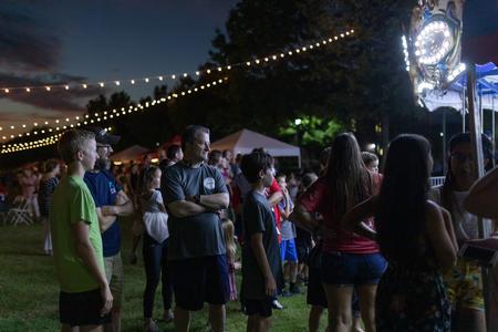 Guests enjoy Union Night during Family Weekend. - Photo by Kristi McMurry Woody