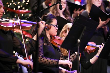 The Department of Music performs Handel's Messiah. - Photo by Kristi McMurry Woody