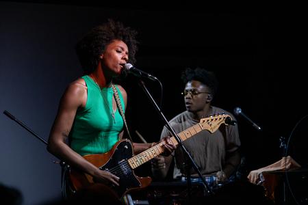 The New Respects performs in Barefoots Joe. - Photo by Joey Echeverria