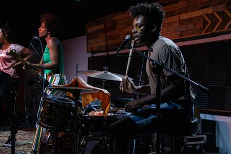 The New Respects performs in Barefoots Joe. - Photo by Joey Echeverria
