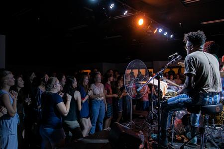 The New Respects performs in Barefoots Joe. - Photo by Joey Echeverria