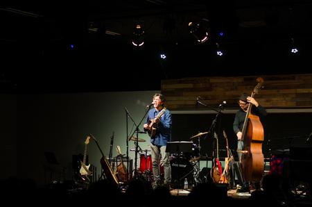 Joshua Britt plays in Barefoots Joe. - Photo by Jess Newendyke