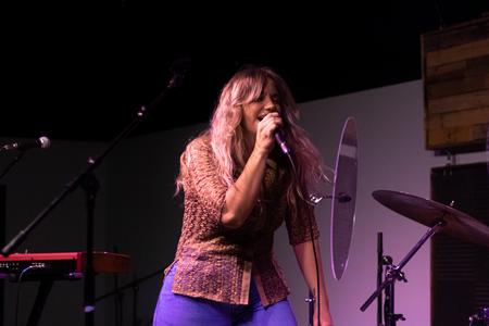 Trella performs in Barefoots Joe.  - Photo by Joey Echeverria