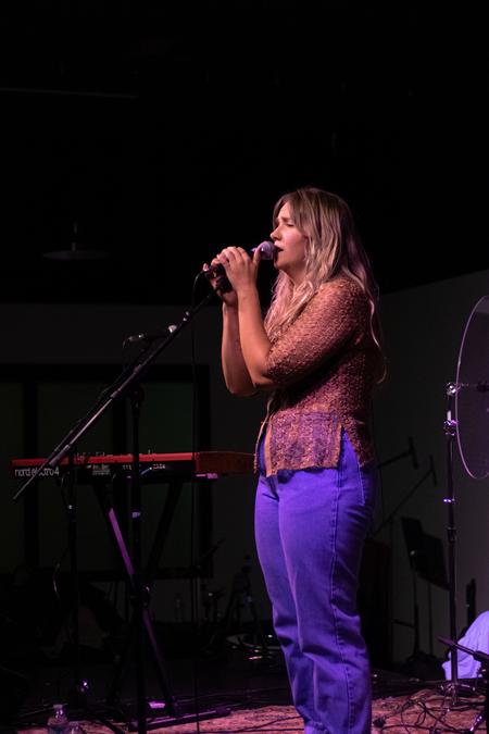 Trella performs in Barefoots Joe.  - Photo by Joey Echeverria