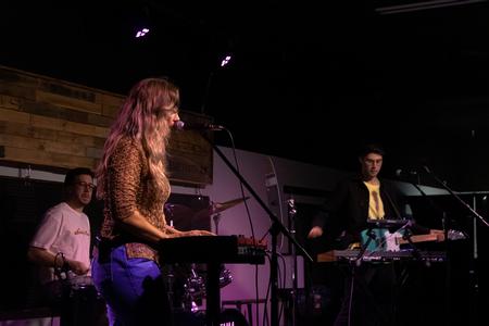 Trella performs in Barefoots Joe.  - Photo by Joey Echeverria