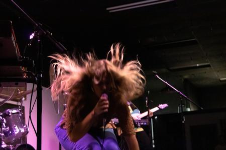 Trella performs in Barefoots Joe.  - Photo by Joey Echeverria