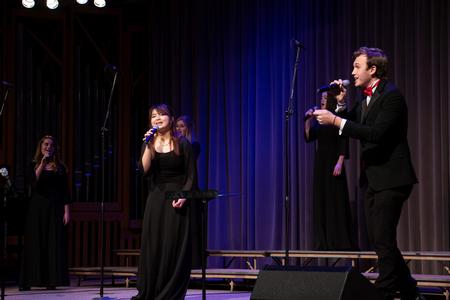 Students from Proclamation perform in the annual Fall Choral Concert. - Photo by Joey Echeverria