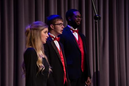 Students from Proclamation perform in the annual Fall Choral Concert. - Photo by Joey Echeverria