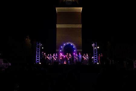 Homecoming Court is introduced at the end of the Homecoming Hullabaloo. - Photo by Joey Echeverria