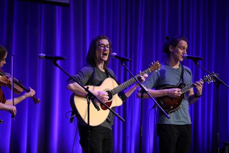 The Arcadian Wild performs in the chapel. - Photo by Kristi McMurry Woody