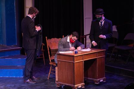 Members of the Union Players perform in "The School for Scandal." - Photo by Kristi McMurry Woody
