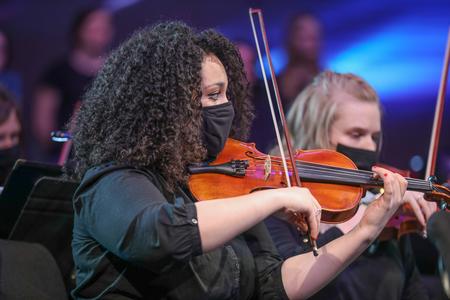 Music students perform in Night of Worship at Englewood Baptist Church. - Photo by Kristi McMurry Woody