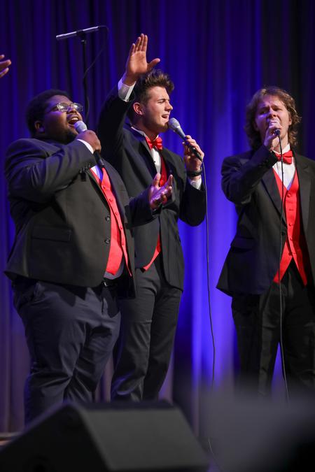 The Union Gospel Singers perform during the annual Spring Choral Concert. - Photo by Kristi McMurry Woody