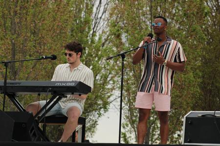 Students perform during SAC's Rock the Block. - Photo by Abigail Aspinwall