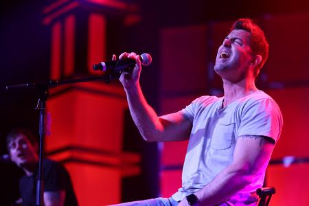 Jeremy Camp performs at the 23rd Annual Scholarship Banquet. - Photo by Kristi McMurry Woody