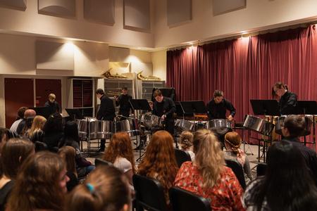 Students perform in the Chamber Music Concert.  - Photo by Cade Smith