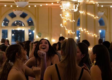 Students enjoying Cardinal Ball, hosted by the SGA junior council. - Photo by Cade Smith