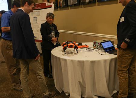 4/19/22 - Senior engineering majors, Nathan Golden and Noah Simpson, share their poster project entitled