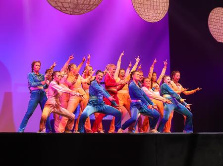 Students perform with Chi Omega at Variety Show 2022. - Photo by Suzanne Rhodes