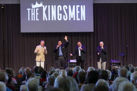 The Kingsmen Quartet performs at the annual Senior Adult Extravaganza. - Photo by Suzanne Rhodes
