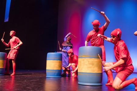 4/15/23 - Alpha Tau Omega performs during SAC's annual Variety Show. - Kristi McMurry Woody