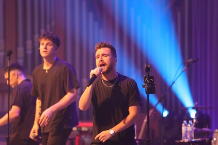 Anthem Lights led in a Night of Worship to close out Union's year-long Bicentennial Celebration. - Photo by Scott Lancaster